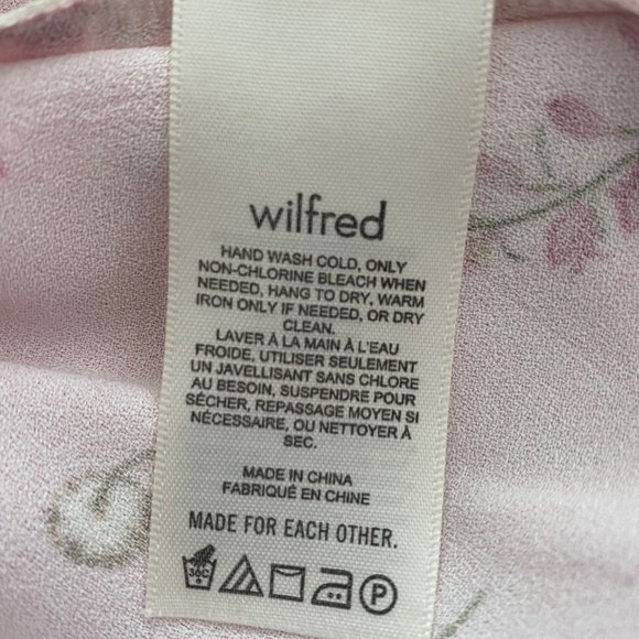 Aritzia Wilfred Dress (00, Pink Floral) - Picture 3 of 5